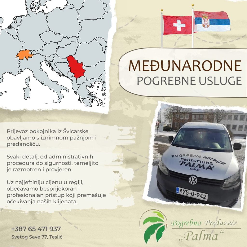 Prevoz pokojnika iz Svajcarske