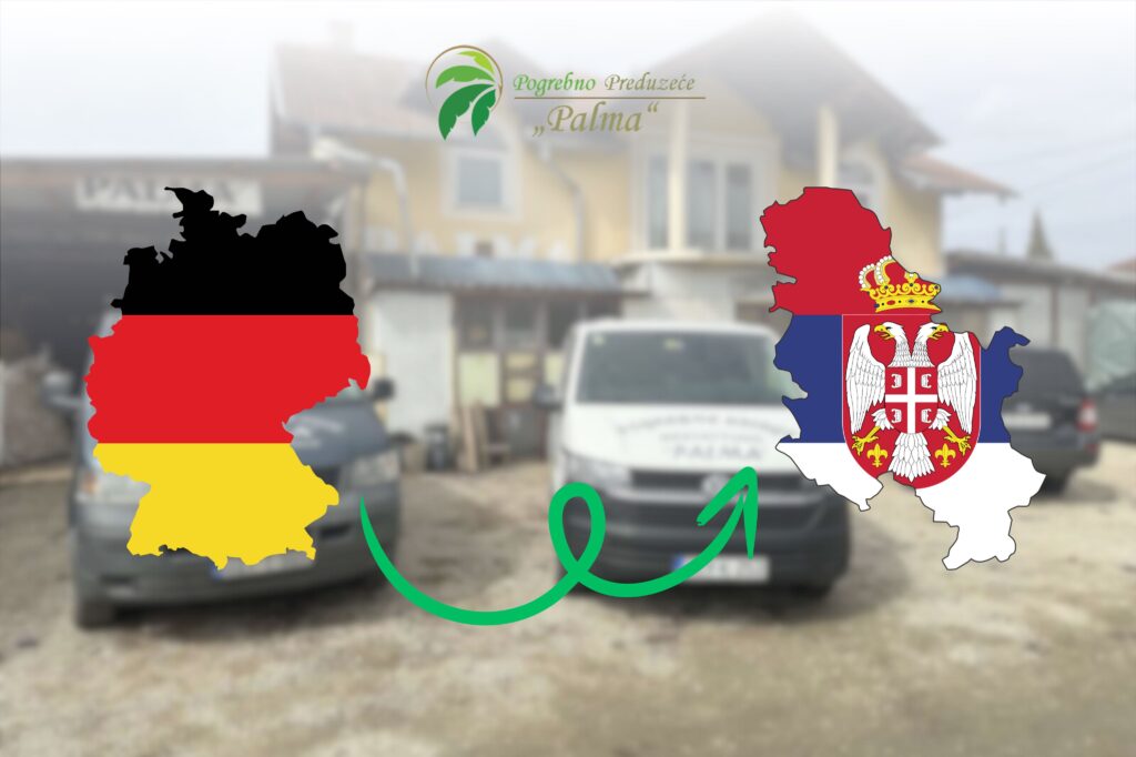 transport pokojnika iz nemačke u srbiju