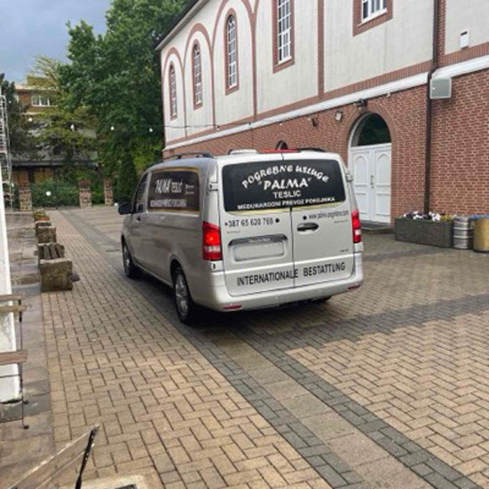 Prevoz pokojnika iz Nemačke - vozila od Palme pogrebno